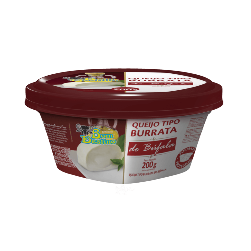 Queijo tipo Burrata de búfala