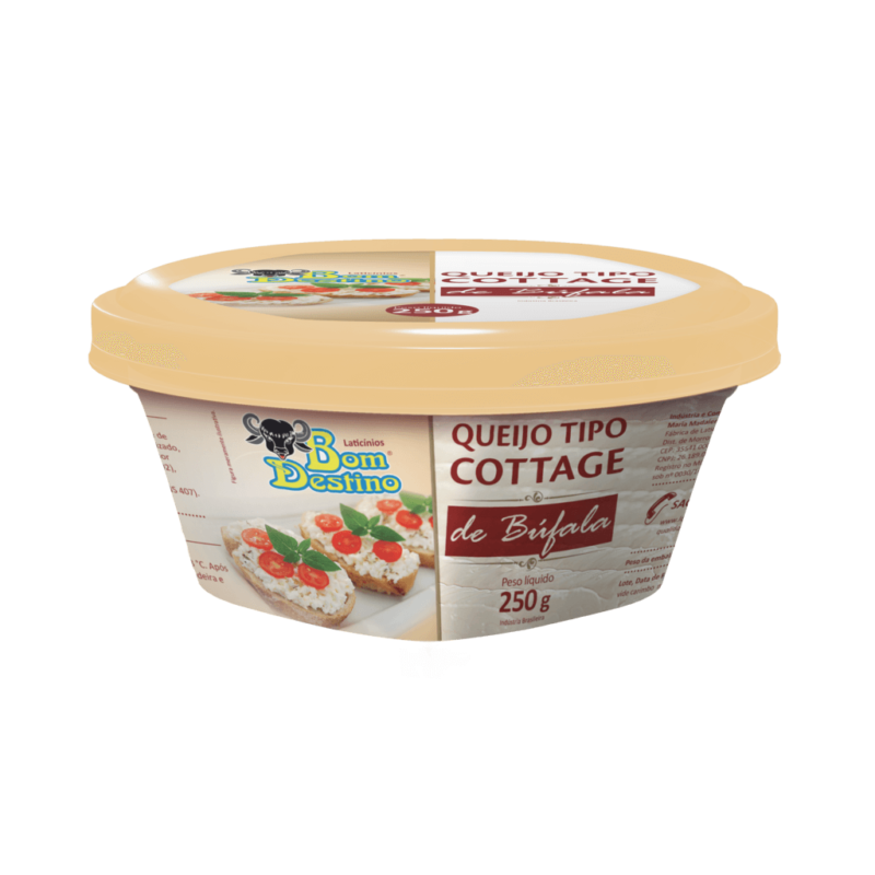 Queijo tipo Cottage de búfala