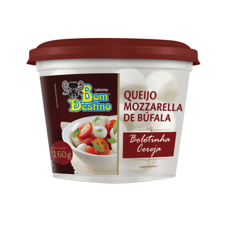 Queijo mozzarella de búfala Bolotinha Cereja