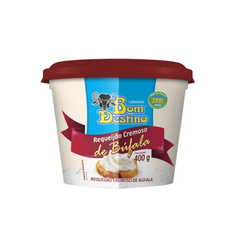 Requeijão cremoso de búfala 400g