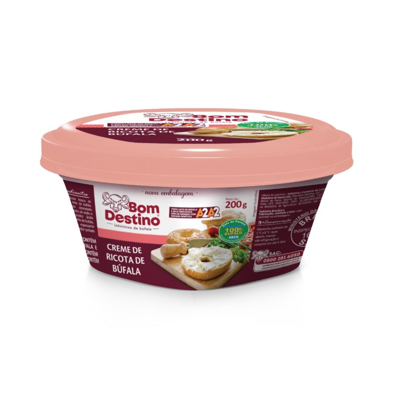 Creme de Ricota de Búfala